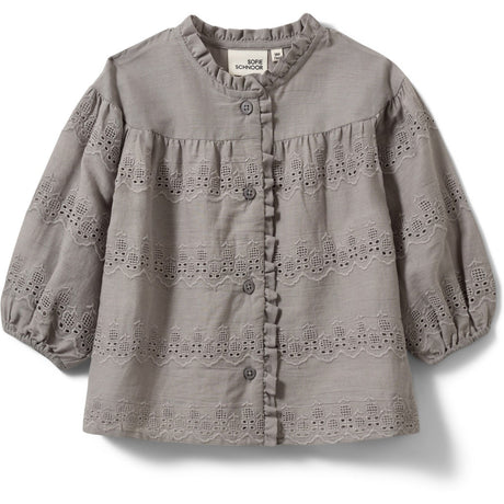 Sofie Schnoor Stone Grey Aylinkb Skjorte