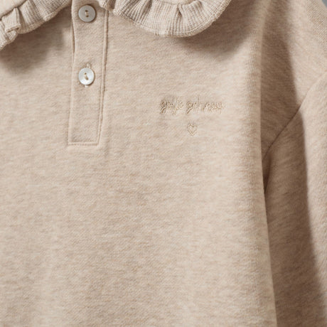 Sofie Schnoor Beige Melange Eliskb Collegegenser