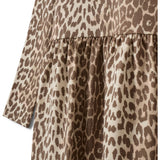 Sofie Schnoor Aop Beige Leopard Berrakb Kjole