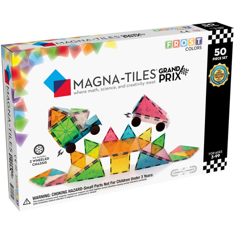 Magna-Tiles® Grand Prix Frost 50 Pcs