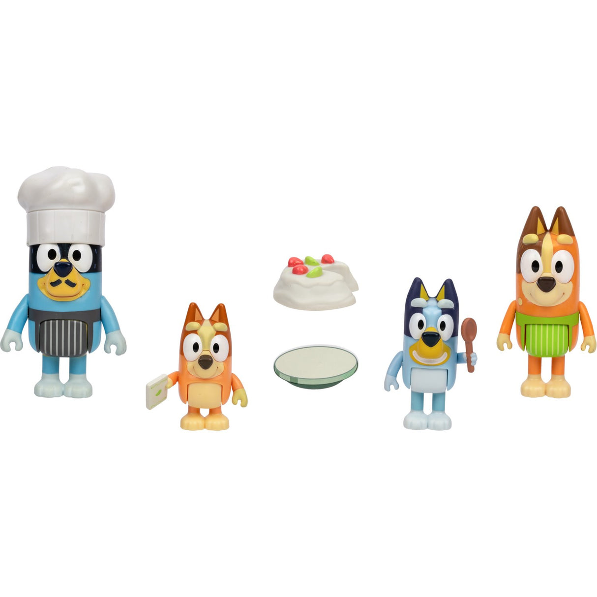 Bluey Figur 4-Pakke Dessert Time Pavlova