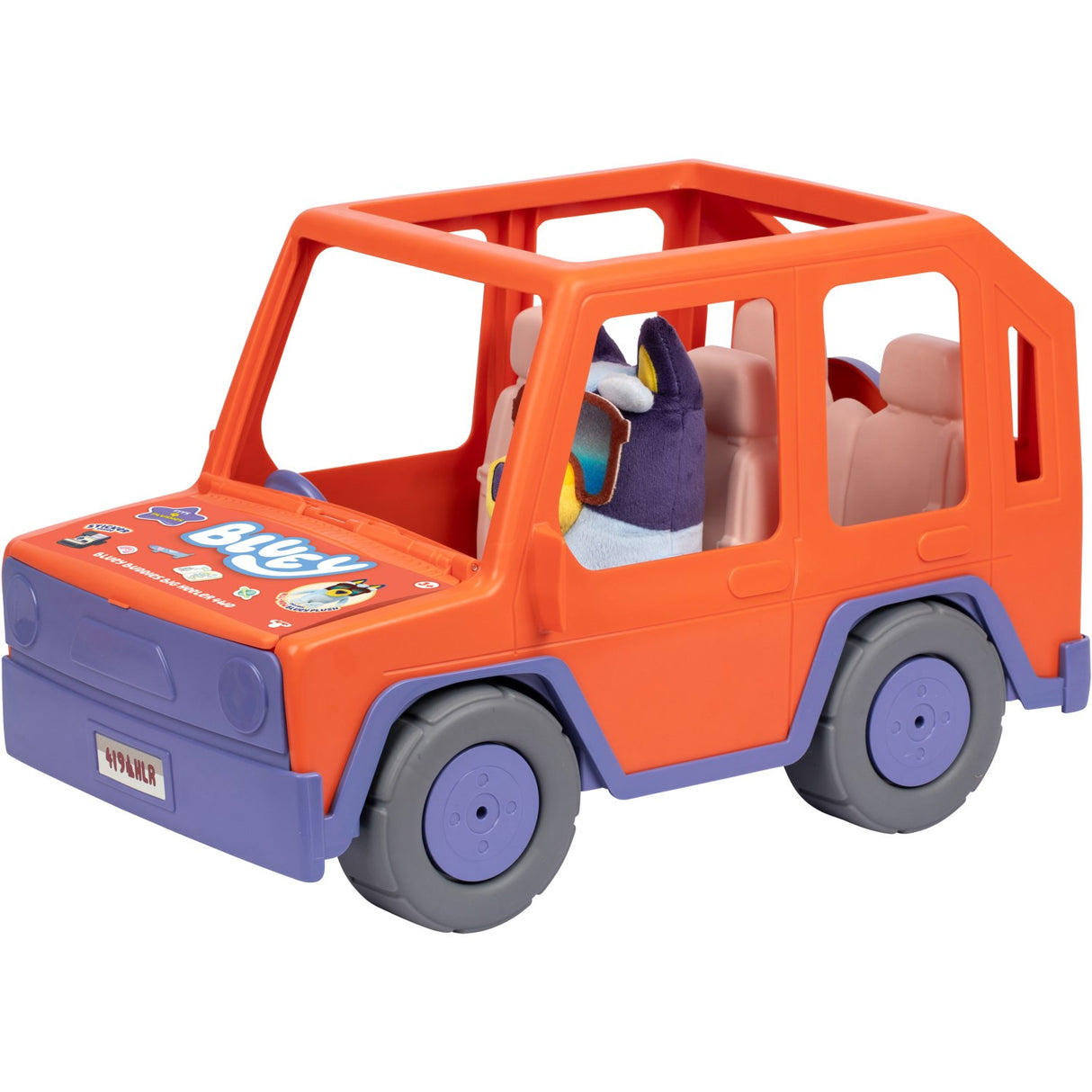 Bluey Big Heeler Bil 4WD W/plush