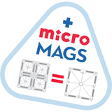 Magna-Tiles® Small Rail Racer 33 Pcs