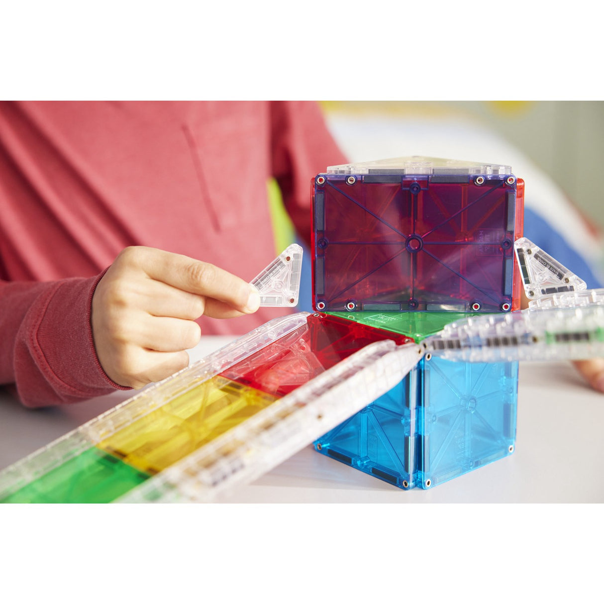 Magna-Tiles® Small Rail Racer 33 Pcs