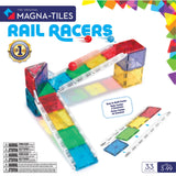 Magna-Tiles® Small Rail Racer 33 Pcs