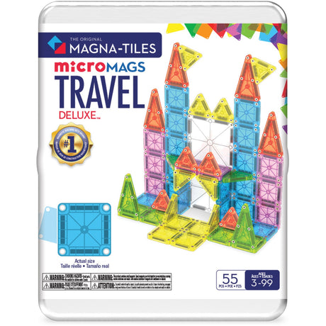 Magna-Tiles® Deluxe Travel Sett 55 Pcs(CDU)