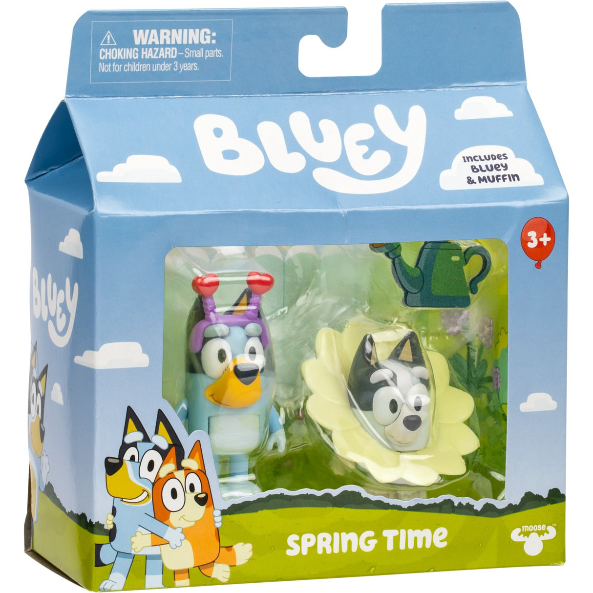 Bluey 2-pak Chef & Muffin Spring Time