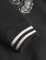 Les Deux Kids Black/Black Yale Ull Varsity Jakke KIDS