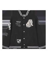 Les Deux Kids Black/Black Yale Ull Varsity Jakke KIDS