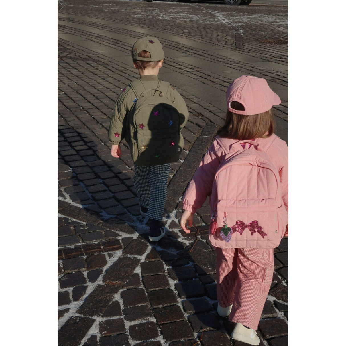 Konges Sløjd Rosette Juno Vattert Paljet Rygsekk Midi