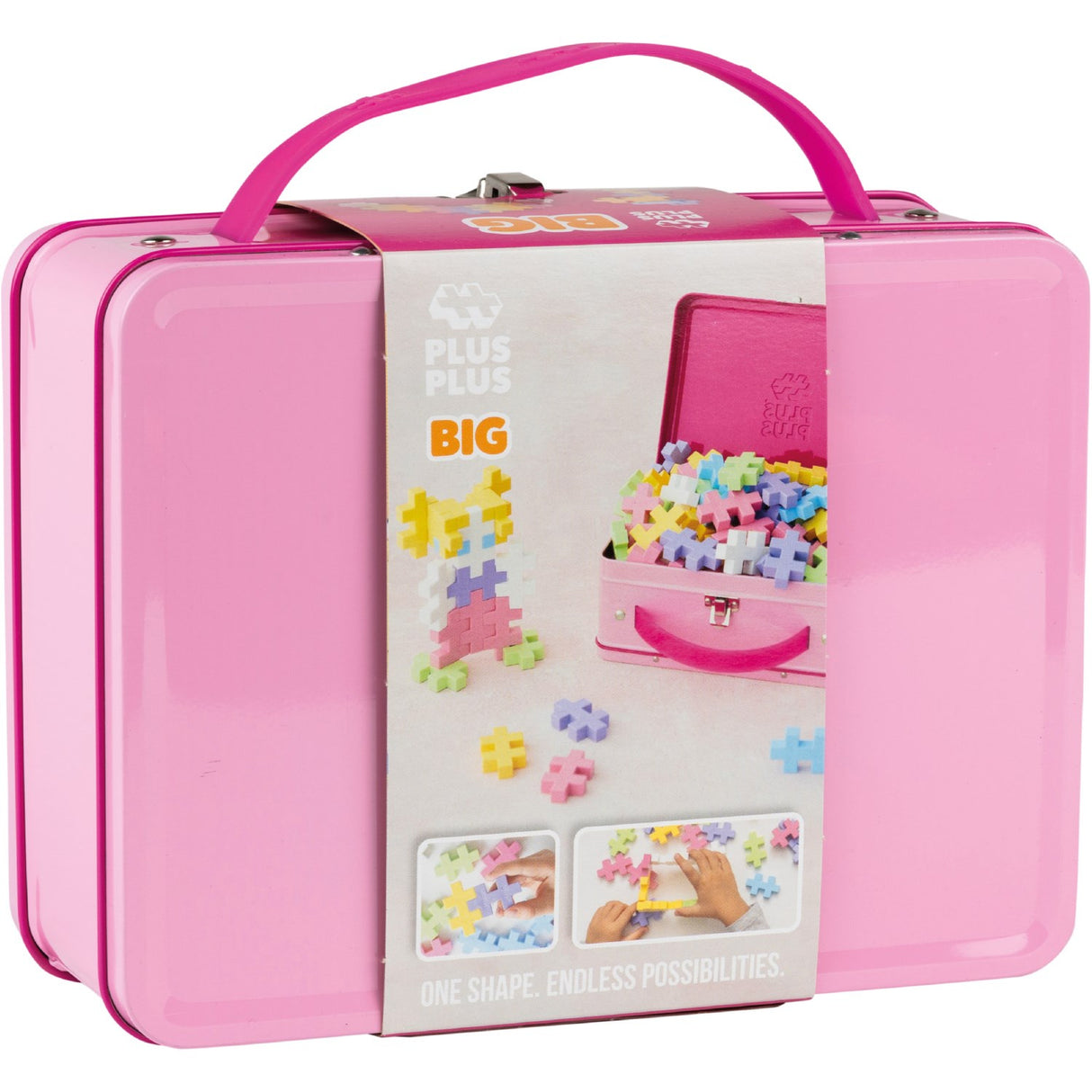 Plus-Plus BIG / Metal Koffert Pastel