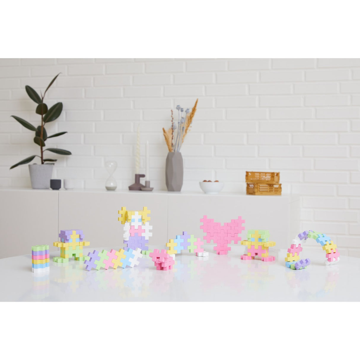 Plus-Plus BIG Pastel Mix / 100 Pcs