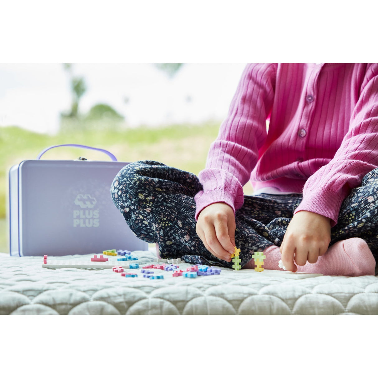 Plus-Plus Koffert Pastel Metal