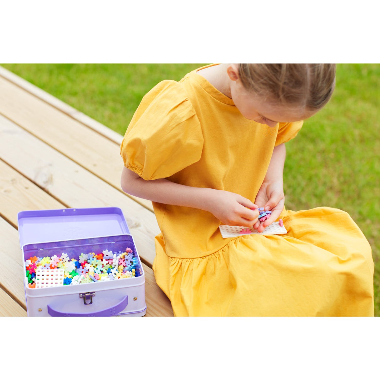 Plus-Plus Koffert Pastel Metal