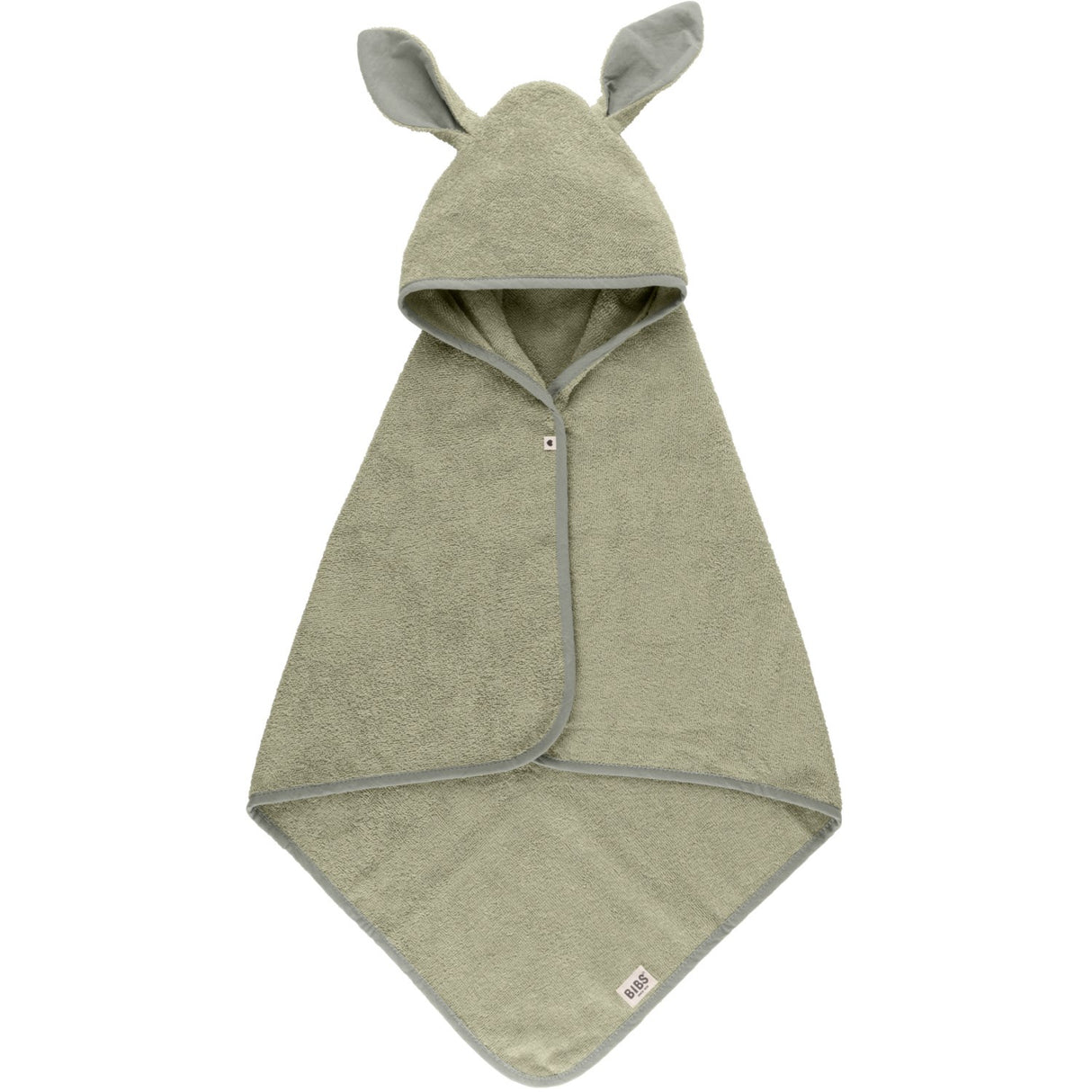 Bibs Sage Kangaroo Hettegenser Håndkle Baby