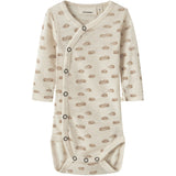 Lil'Atelier Turtledove Cloud Nbnnalu Wo/Mo Ls Slim Omslags Body Lil