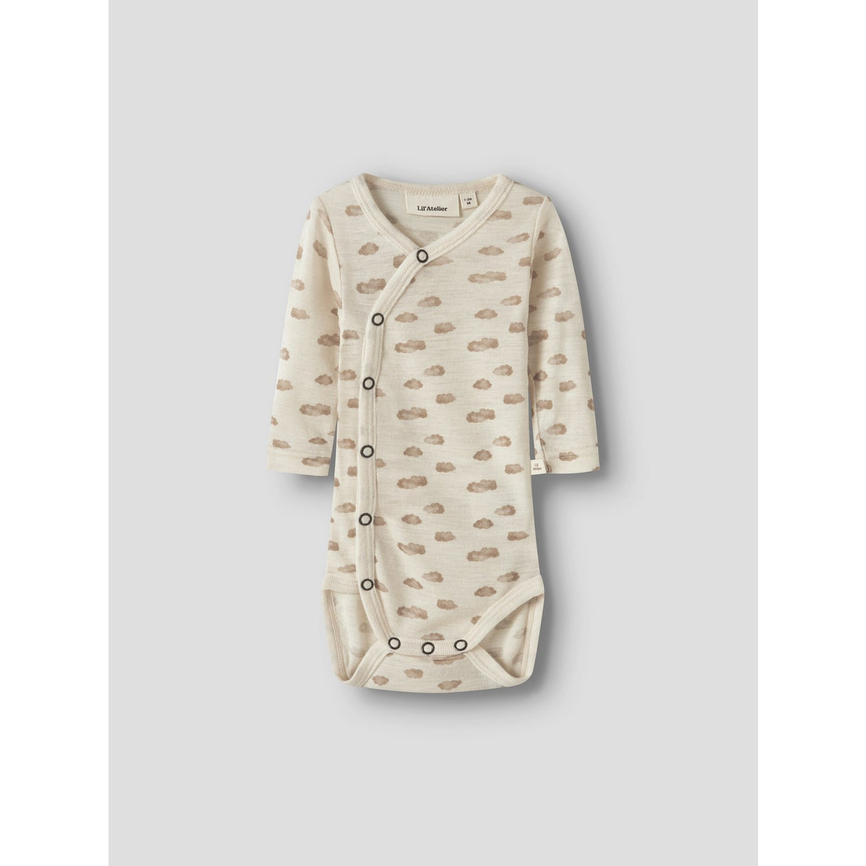 Lil'Atelier Turtledove Cloud Nbnnalu Wo/Mo Ls Slim Omslags Body Lil