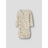 Lil'Atelier Turtledove Cloud Nbnnalu Wo/Mo Ls Slim Omslags Body Lil