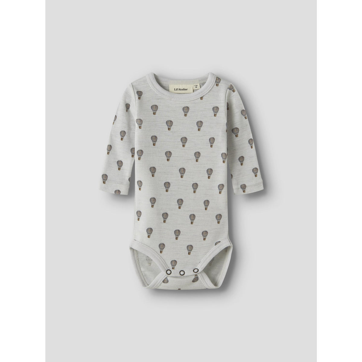 Lil'Atelier Oyster Mushroom Airbaloon Nbmnoel Nor Ull Ls Slim Body Lil