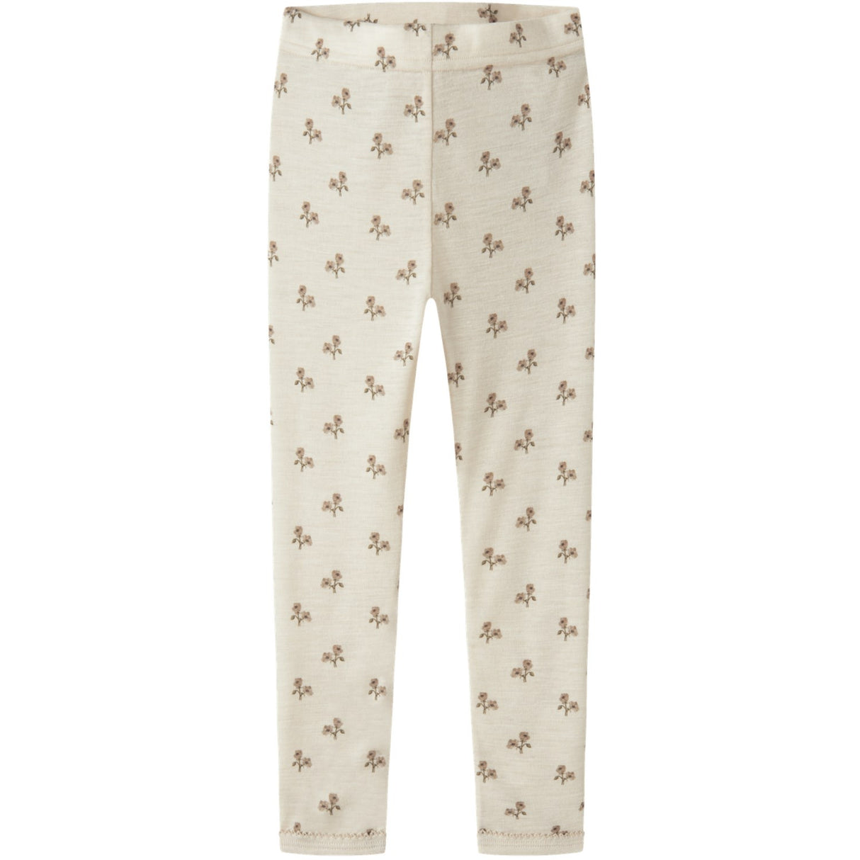 Lil'Atelier Turtledove Flower Nmfnalu Wo/Mo Slim Leggings Lil
