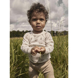 Lil'Atelier Turtledove Fox Nbmnalu Wo/Mo Ls Slim Body Lil Noos