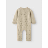 Lil'Atelier Safari Melange Nbnnalio Ull Strikk Drakt Lil