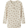 Lil'Atelier Turtledove Fox Nmmnalu Wo/Mo Ls Slim Topp Lil