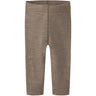Lil'Atelier Sepia Tint Melange Nbnnester Ull Slim Leggings Lil