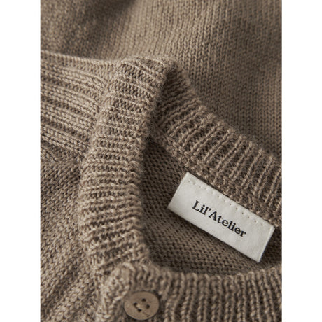 Lil'Atelier Sepia Tint Nbmnomo Noa Ull Ls Strikk Card Lil