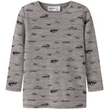 Name It Satellite Highway Nmmwang Ull Rib Ls Topp Aop Noos