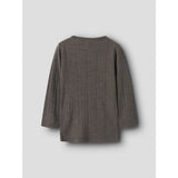 Name It Morel Nmmwang Ull Needle Ls Topp Solid Noos