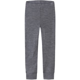 Name It Folkstone Gray Nmnwax Ull Rib Leggings Noos