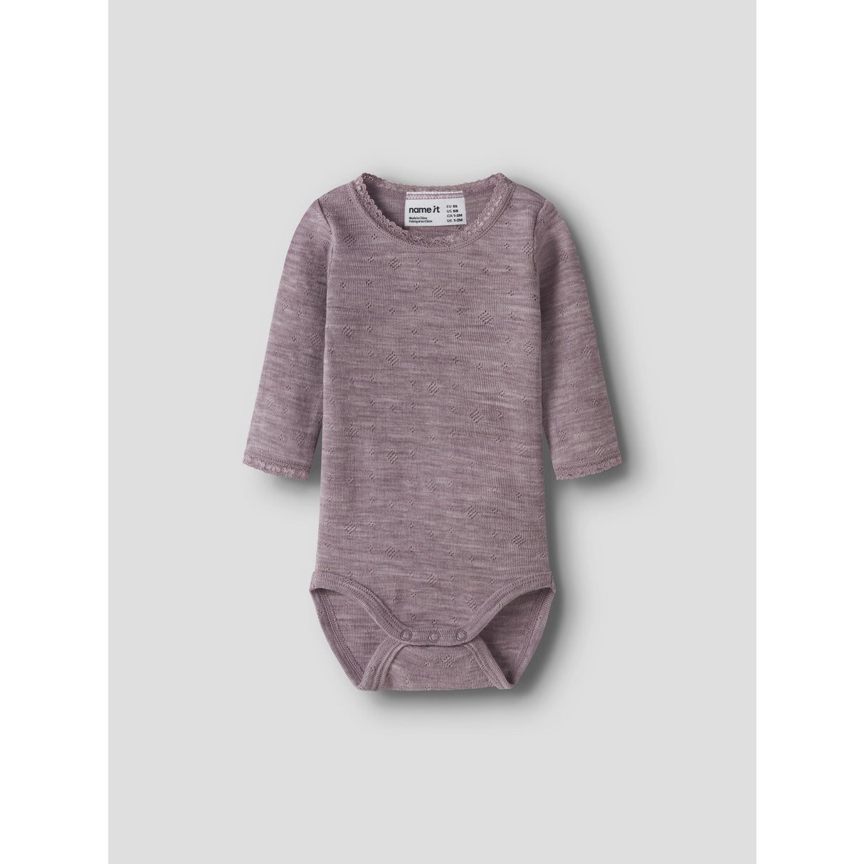 Name It Toadstool Nbfwang Ull Needle Ls Body Solid Noos