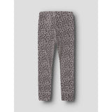 Name It Satellite Leo Aop Nmfwang Ull Rib Leggings Aop