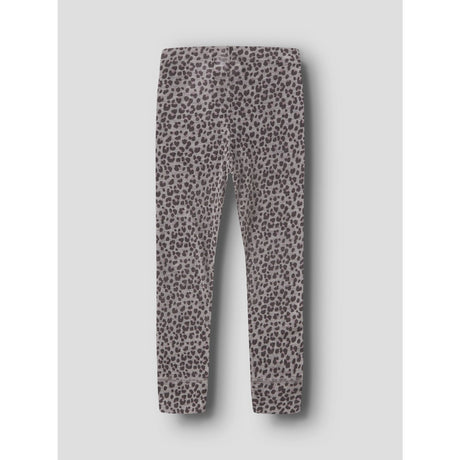 Name It Satellite Leo Aop Nmfwang Ull Rib Leggings Aop