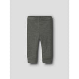 Name It Mulled Basil Nbnwax Ull Rib Leggings Noos