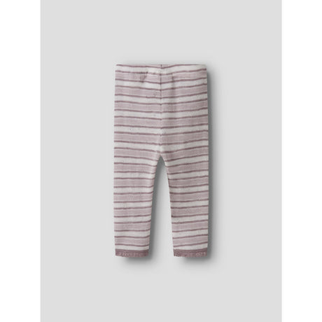Name It Snow White Toadstool+Violet Ice Nbfwang Ull Needle Leggings Noos