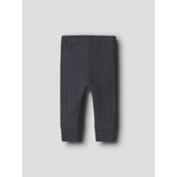 Name It Ombre Blue Wang Ull Needle Long Johns Solid Noos