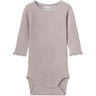 Name It Violet Ice Nbfwossa Wo/Si Rib Ls Body