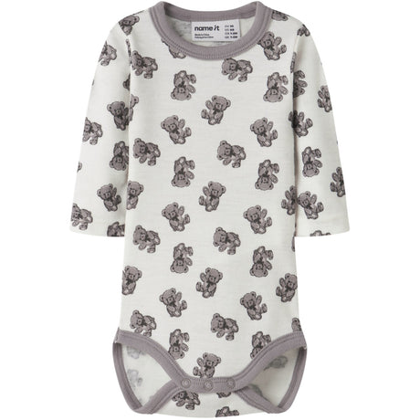 Name It Snow White Teddy Bear Nbnwillu Ull Ls Body