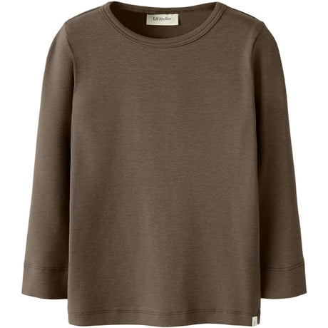 Lil'Atelier Shitake Nmngayo Ls Slim Topp Lil Noos