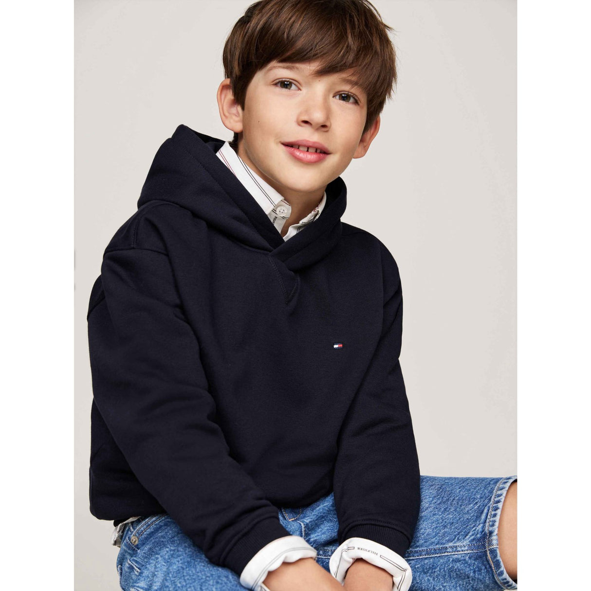 Tommy Hilfiger Desert Sky U Timeless Fleece Hettegenser