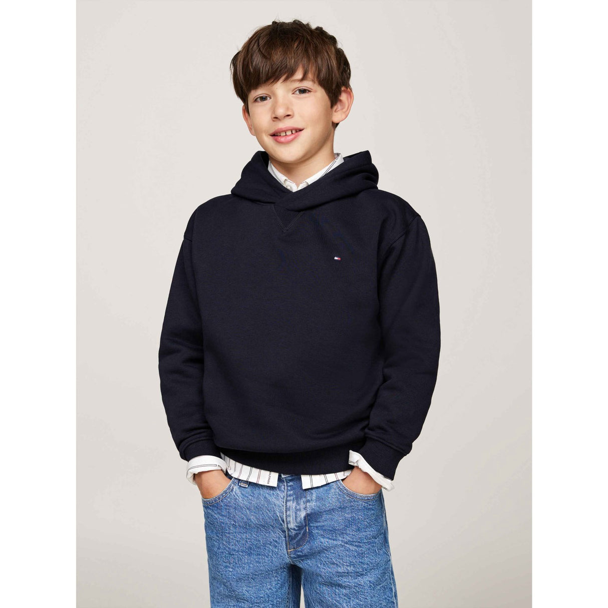 Tommy Hilfiger Desert Sky U Timeless Fleece Hettegenser