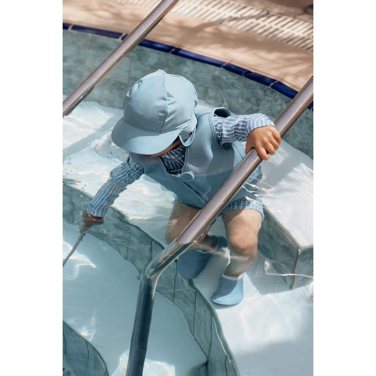 Vanilla COPENHAGEN Blue Shadow Swim Vest Neoprene