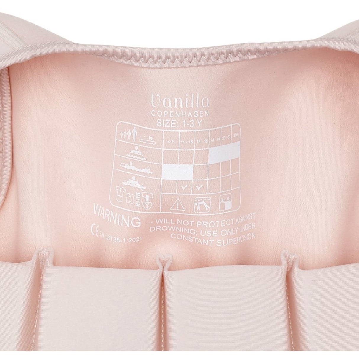 Vanilla COPENHAGEN English Rose Swim Vest Neoprene