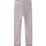 Name It Snow White Violet Ice + Toadstool Nmfwang Ull Needle Leggings Noos