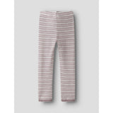 Name It Snow White Violet Ice + Toadstool Nmfwang Ull Needle Leggings Noos