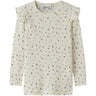 Name It Snow White Double Dots Nmfwomi Wo/Mo Ls Topp