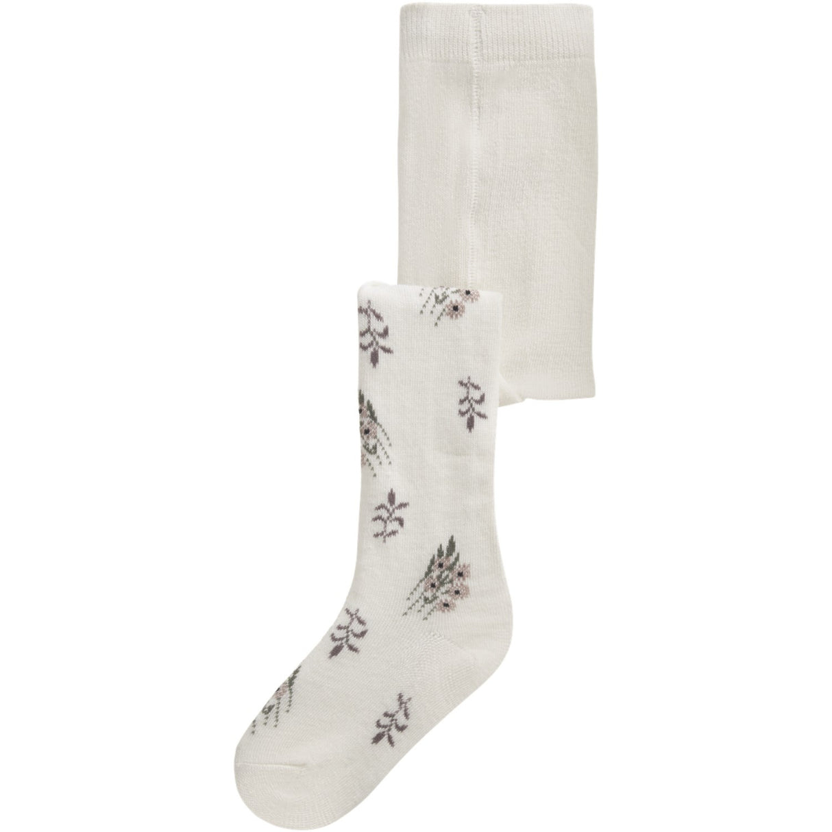 Name It Snow White Long Flowers Nmfwak Wo/Bl Strømpebukser Aoj
