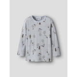 Name It Arctic Ice Forest Animals Nmmwang Ull Needle Ls Topp Noos